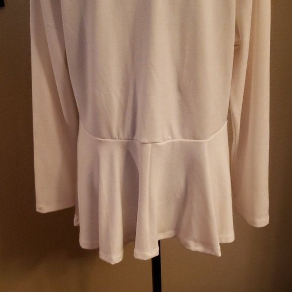 🧥 NWOT. DENIM & CO. CREAM CARDIGAN - Picture 4 of 8